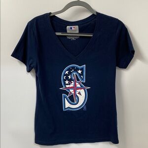 Seattle Mariners V-Neck Women’s Tee XL